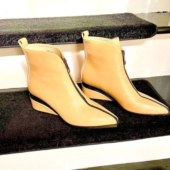 Chic Tan Ankle Booties - Picture 2 of 5